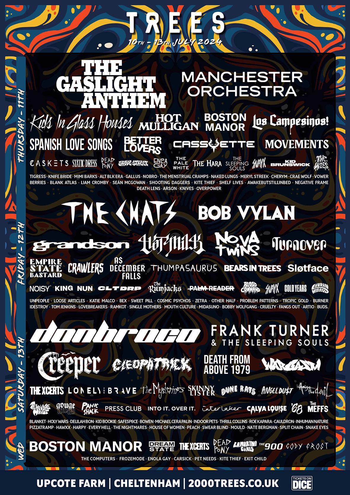 FREE: The Gaslight Anthem / 2000 Trees festival tickets - Thurs 11 July ...